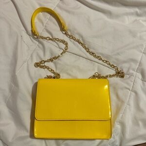 Yellow forever 21 bag